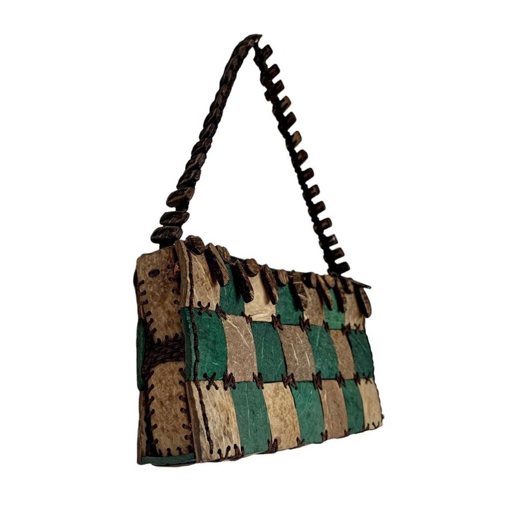 Handmade Shell Inlay Purse - Picture 2 of 12